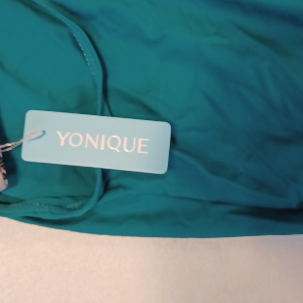 Younique Teal Swim Suit Size Medium - Picture 5 of 6